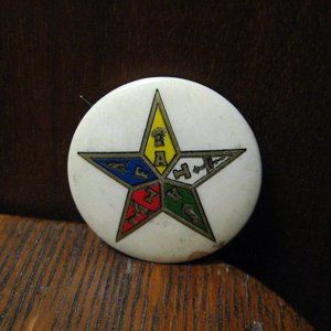 🌟 Order Of The Eastern Star Vintage 1930's Lapel Pin
